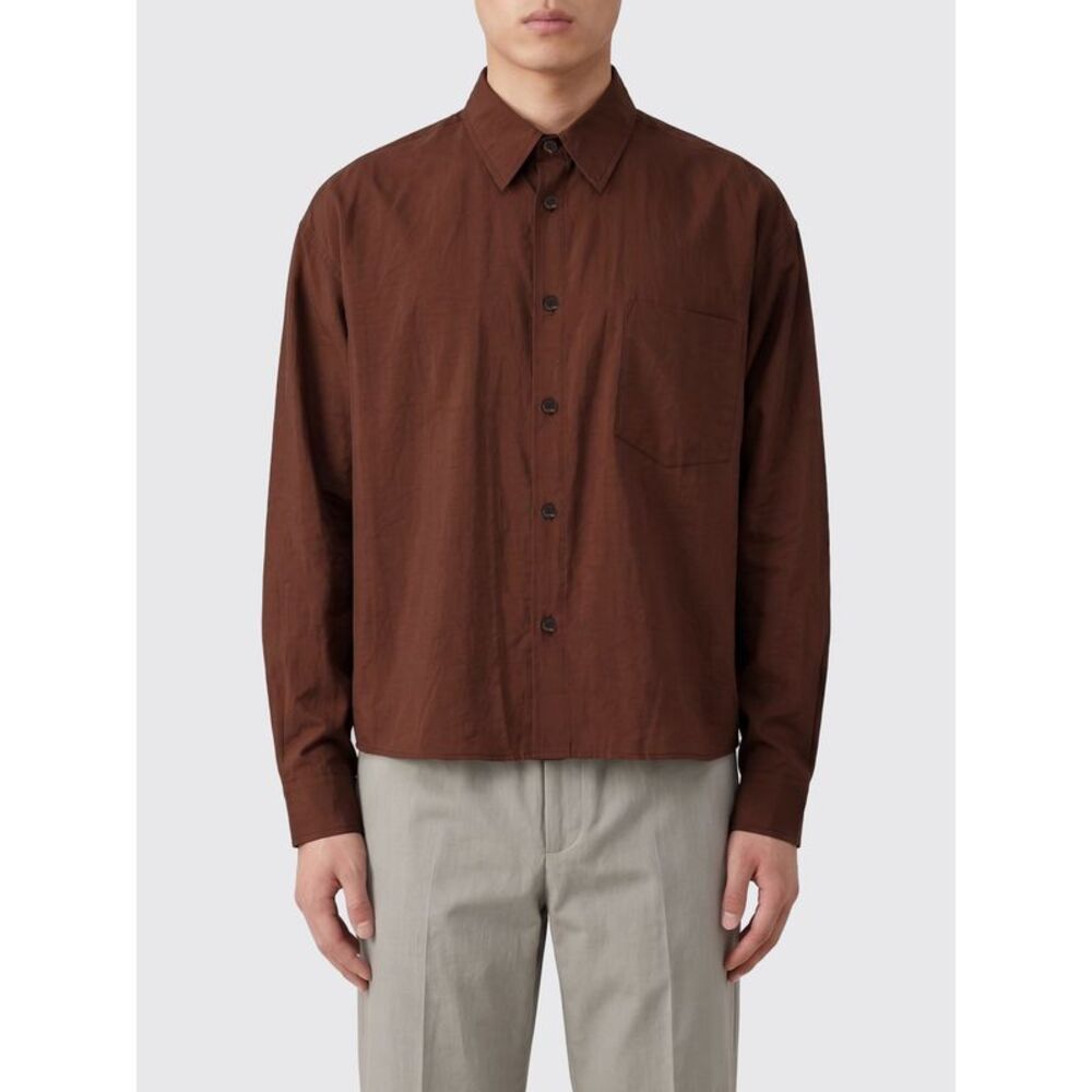 Hevo Shirt Men Brown